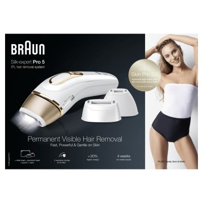 20. Braun Silk Expert Pro 5 IPL Laser Hair Removal Device