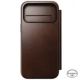 9. Nomad Modern Leather Folio Cell Phone Case 16cm (6.3") Brown