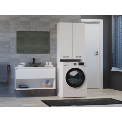 6. POLA DD BATHROOM CABINET - WHITE