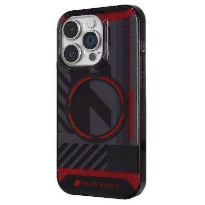 2. Audi IML Sport MagSafe Case iPhone 14 Pro 6.1" black/black hardcase AU-IMLMIP14P-RSQ/D2-BK