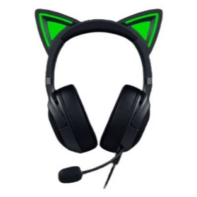 4. Razer Kraken Kitty V2 Headset Wired Over-Ear Noise-Canceling Microphone