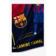 3. FC Barcelona beach towel Yamal microfiber 70X140 124609