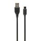GEMBIRD CCP-USB2-AMCM-1M cable (USB 2.0 M - USB type CM; 1m; black)