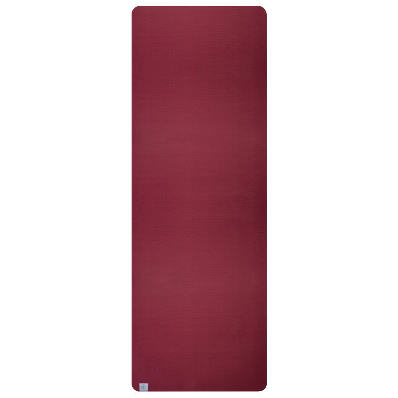 5. GAIAM Earth Lovers Double-Sided Yoga Mat 5 MM 62254