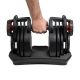 5. Adjustable cast iron dumbbell 40 kg REBEL ACTIVE