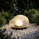 10. SOLAR LAMP STONE 14X12.5X8.5/19CM