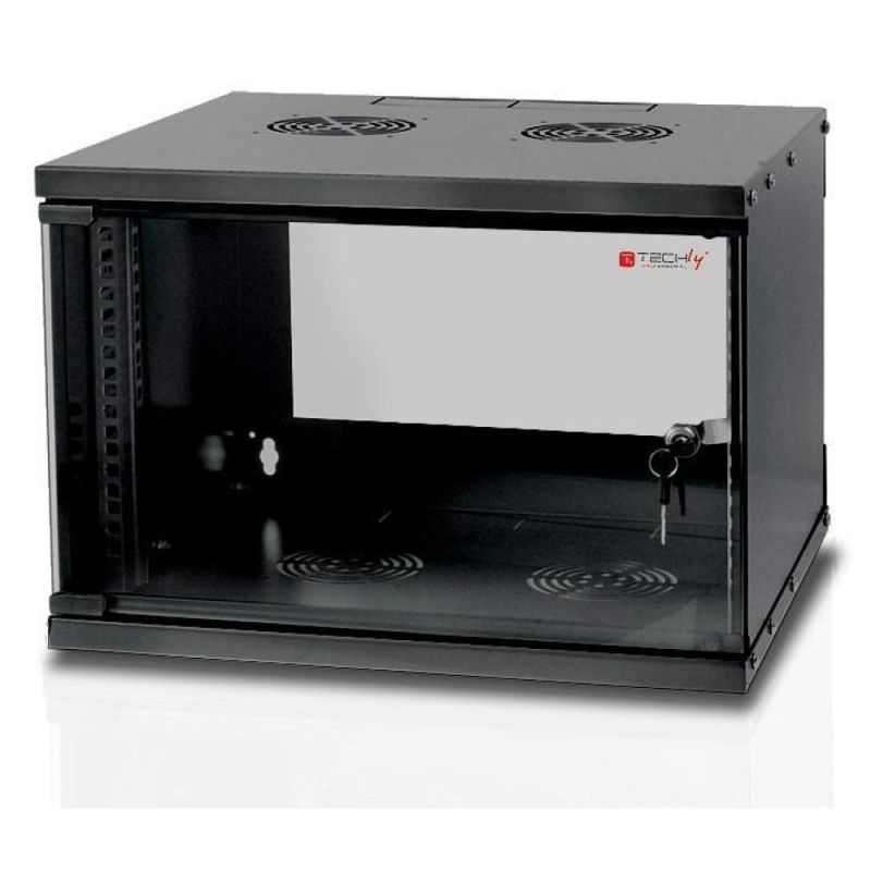 TECHLY WALL-HUNG CABINET ECO 19 6U/320MM ASSEMBLED C