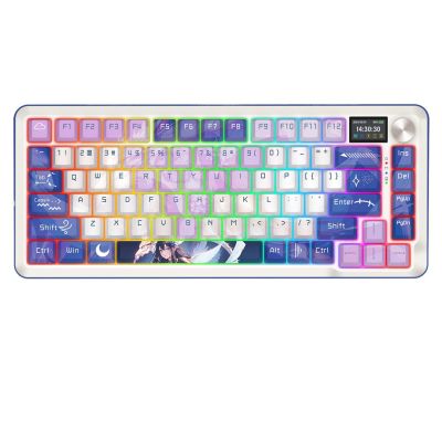 3. REDRAGON K708AK-RGB-PRO FLEKACT Keyboard USB + RF Wireless + Bluetooth White