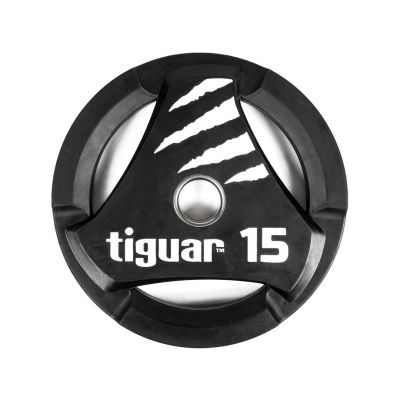 2. Tiguar PU Olympic plate 15 kg TI-WTPU01500