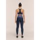 4. CASALL Women's Shaped Block High Waist Tights Training Leggings Navy Blue