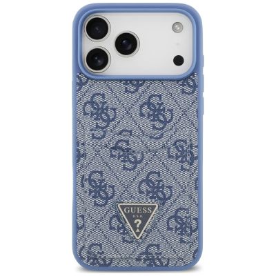 3. Guess 4G nauble Card Triange Case for iPhone 18 Pro Max / 17 Pro Max – blue