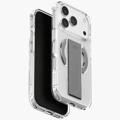 Uniq Heldro Air Case for iPhone 17 Pro Magclick Charging - Transparent