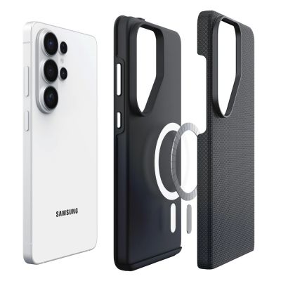 4. 3mk Fortis MagCase for Samsung Galaxy S26 Ultra - black