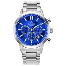 Men's Watch Giewont Chronograph Sapphire Silver Blue GW8510-B3