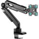 ONKRON G90-B Tilt and swivel desk mount for 13"-34" monitors, max 10 kg, with rotation, black