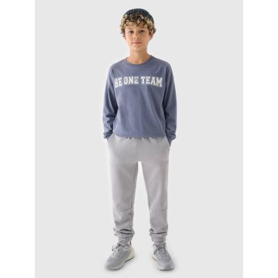 Boys' jogger sweatpants 4F Junior 4FJRAW24TTROM1175-25S