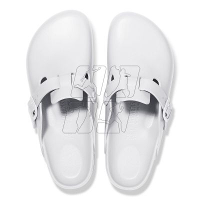 6. Birkenstock Boston Essentials EVA White Medical Regular Wide Flip-Flops (1002315)