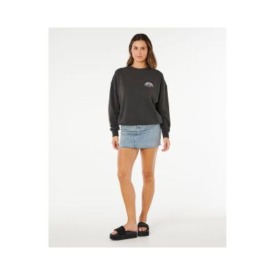 4. RIP CURL Bells Heritage Crew Women's Sweatshirt Black