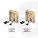 7. CLUB3D CAC-1010-A Cable Adapter 0.6m DisplayPort DVI-D + USB Black