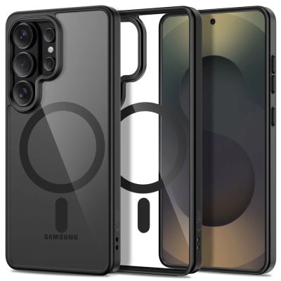 Tech-Protect Magmat MagSafe Case for Samsung Galaxy S26 Ultra - Transparent Black