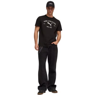 5. Men's Puma Class Graphic Tee black 692226 01