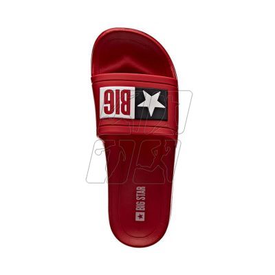 9. Rubber beach slippers Big Star W DD274A267 red