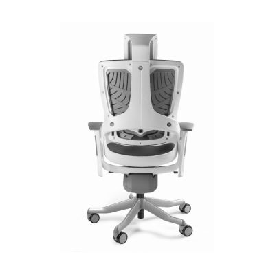 3. Wau 2 BL407 office chair, buttercup/white fabric