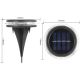 22. SOLAR DISC LAMPS FOR GROUND OR WALL MOUNTING 2 PCS