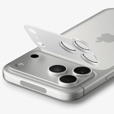 6. Spigen Optik Pro XL GLAS.TR EZ FIT Tempered Glass for iPhone 18 Pro - Silver