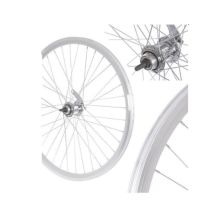 26'' rear torpedo cone wheel silver/silver