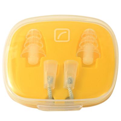 2. TRAVEL BLUE SILICONE EARPLUGS