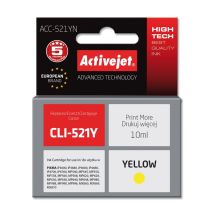 Activejet ACC-521YN Ink (Canon CLI-521Y replacement; Supreme; 10 ml; yellow)