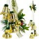 DECORATIVE CENTER CENTER BELLS LENGTH 71 CM CHAMPAGNE