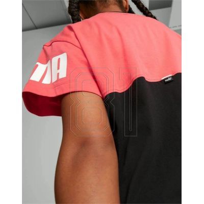 8. Puma Power Colorblock Jr T-shirt 670204 35