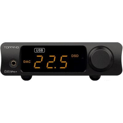 Topping DX3 Pro+ BK – USB DAC / Headphone Amplifier