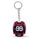 3. KH Toruń “Hockey Jersey” Keychain (Away)