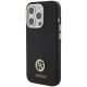 2. Guess Silicone Logo Strass 4G Case for iPhone 15 Pro - Black