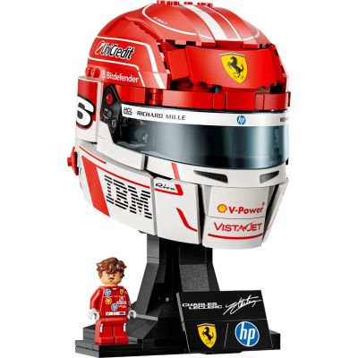3. LEGO Editions 43014 – Charles Leclerc Scuderia Ferrari HP Helmet