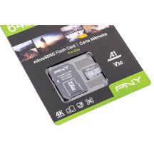 PNY PRO Elite microSDXC 64GB Memory Card