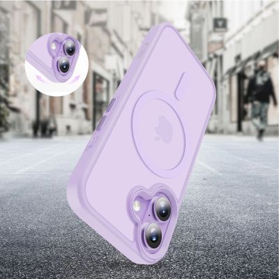 6. Tech-Protect MagMat MagSafe Case for iPhone 17 - Purple