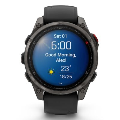 9. Garmin fenix 8 PRO 47mm AMOLED Sapphire Carbon Gray Sports Watch