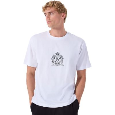 4. HUGO Daminor T-shirt white (50538246-100)