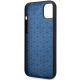 7. BMW Silicone Slanted Stripes Case for iPhone 14 Plus / 15 Plus - Black