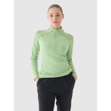 Women's slim quick-drying training sweatshirt 4F 4FWAW24TFSWF411-41S