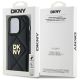 8. DKNY Quilted Stack Logo iPhone 14 Pro Max Case - Black