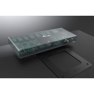 11. i-tec CADUAL4KDOCK Wired Docking Station USB 3.2 Gen 1 (3.1 Gen 1) Type-C Black, Turquoise