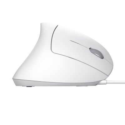 9. TRUST Verto ERGO vertical ergonomic White mouse