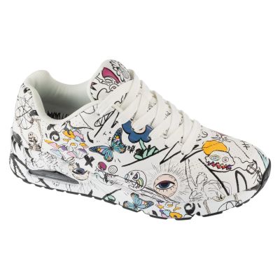 Skechers Uno – Process Sketch 183501-WBMT White 42