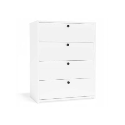 4. LOKA SHOE CABINET WHITE
