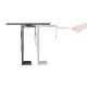 5. Equip 650892 Computer Mount Under Desk CPU Holder Black